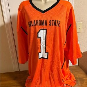 Russell Athletic Orange Oklahoma State Jersey